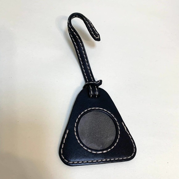 Dooney & Bourke Bags Dooney Bourke Black Leather Triangle Purse